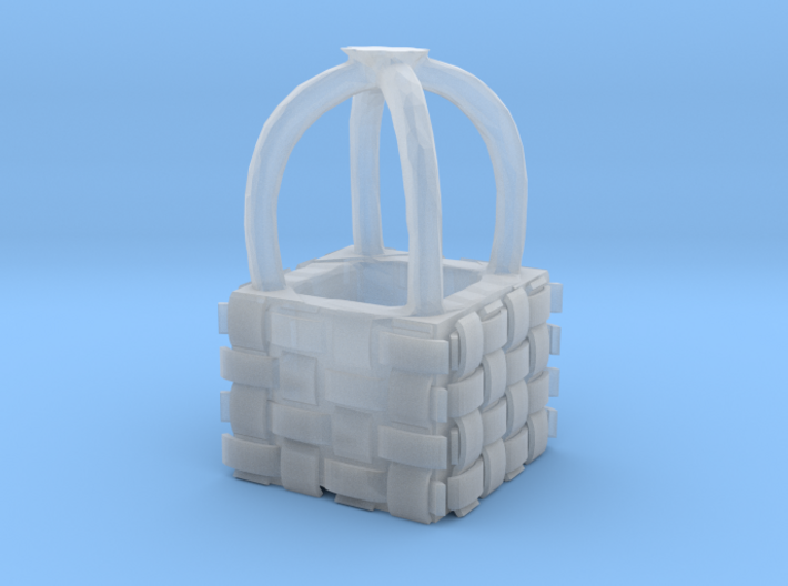 O Scale Hot Air Balloon Basket 3d printed This is a render not a picture
