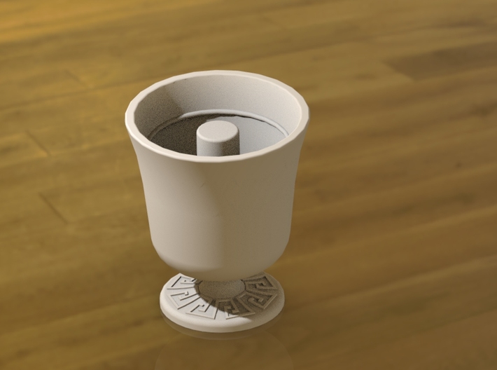 Pythagoras Cup 3d printed 