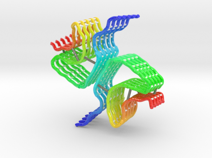 ⍺-Synuclein Fibril (Large) 3d printed