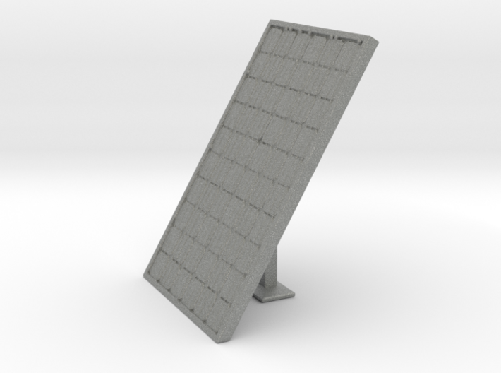 HO Scale Solar Panel w_support 3d printed This is a render not a picture