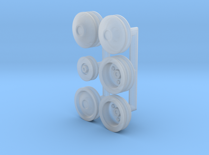 1/25 Generic Pulleys 3d printed