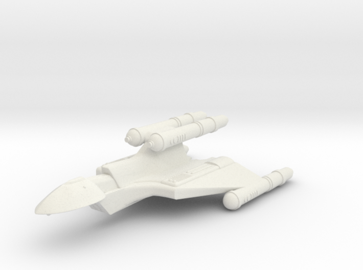 3125 Scale Romulan FastHawk-K+ Fast Heavy Cruiser 3d printed