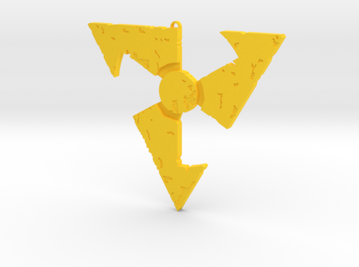Dirty Bomb Keychain 3d printed