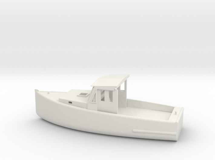 O Scale Fishing Boat 3d printed This is a render not a picture
