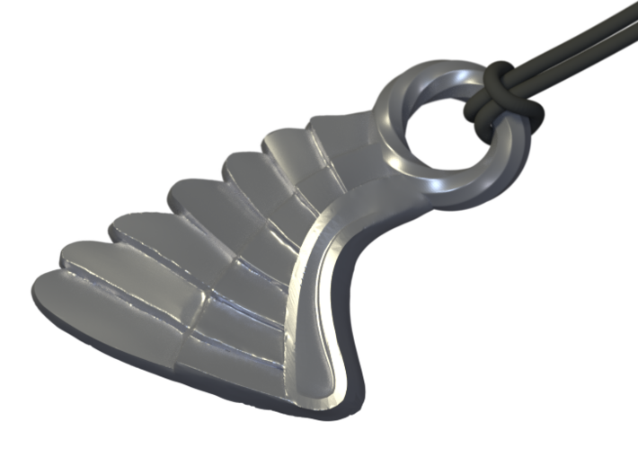 Wing Pendent and Charm 3D print model 3d printed 