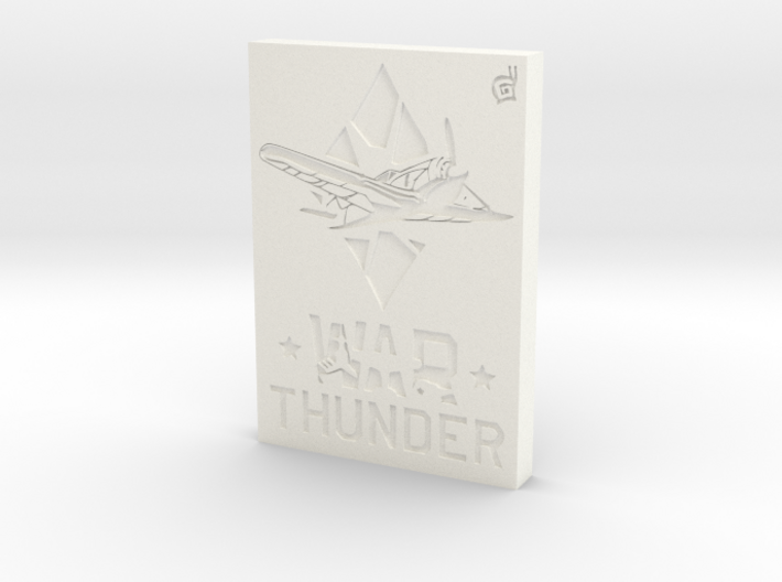 War Thunder Logo Plate 3d printed