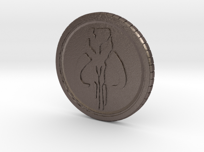 Star wars Sabacc Solo Mandalorian Bounty coin cred 3d printed