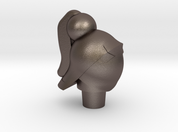 Female Acroyear Head 3d printed