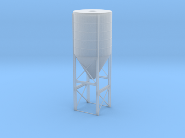 'N Scale' - Cement Plant - Silos 3d printed