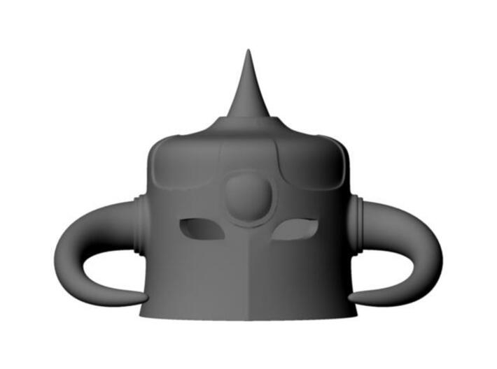 Death Dealer's Helmet for Minimate 3d printed 