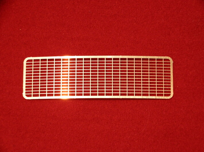 VolvoF10-F12 Grille Back Plate 3d printed 