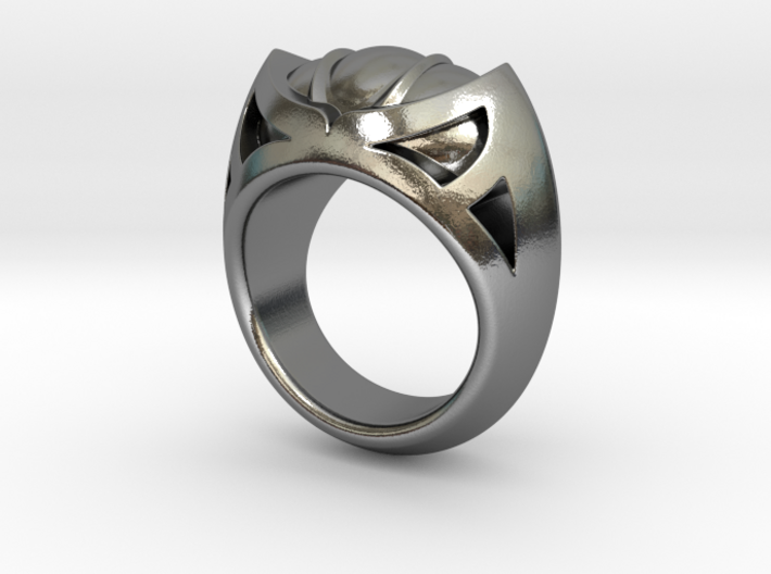 Mountain Lion Ring - Size 9 1/2 (19.35 mm) 3d printed 