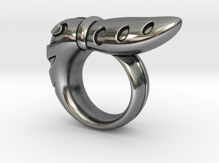 Chrysalis Ring 2 - Size 9 (18.95 mm) 3d printed