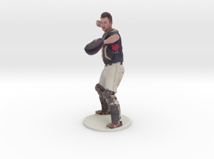 Chris the Baseball Guy 3d printed