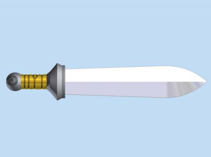 Toon Hero's Sword 3d printed Render