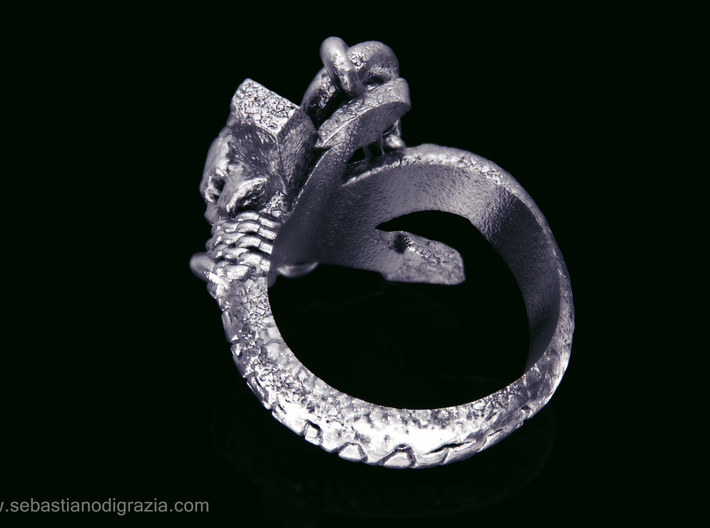 Pirate Ring Lawless Adventurer 3d printed 