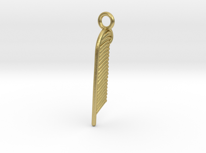 Feather of Ma'at Pendant 3d printed 