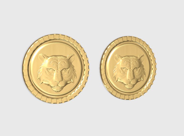 Shazam coin 3d printed 