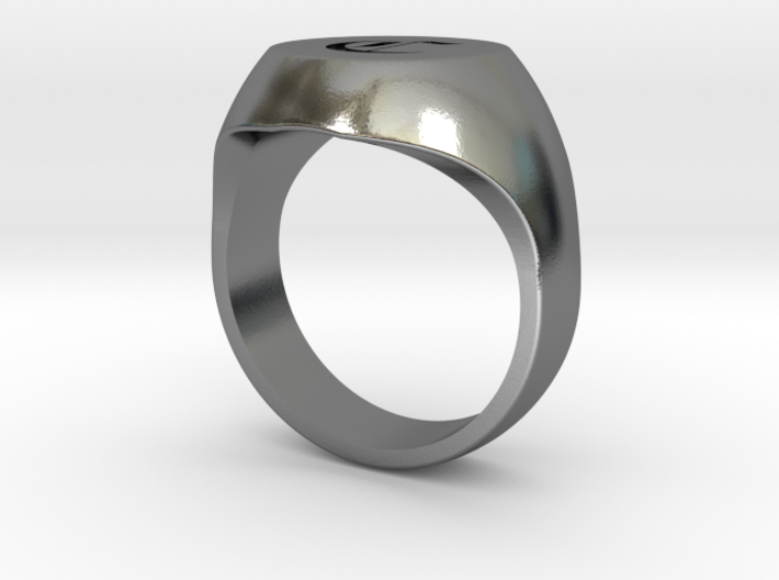 Initial Ring &quot;C&quot; 3d printed