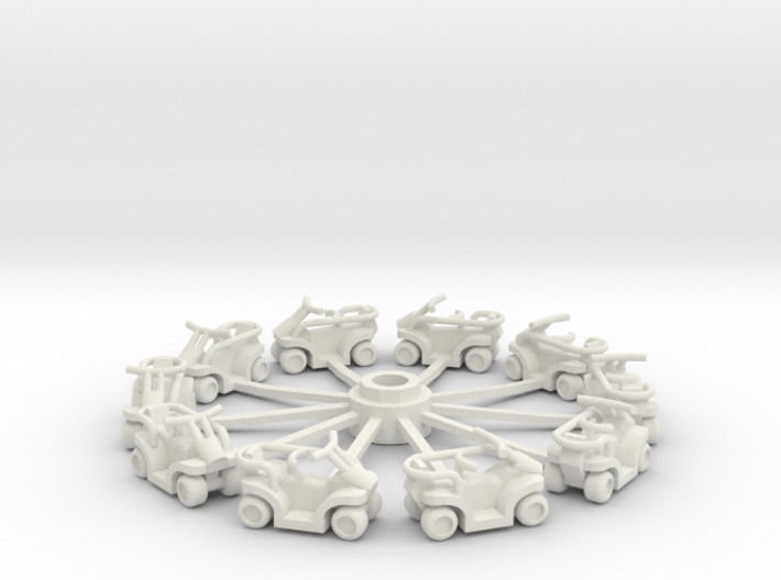 Quadrunners with sweeps 3d printed