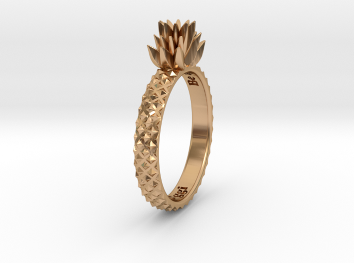 Ananas Ring 3d printed