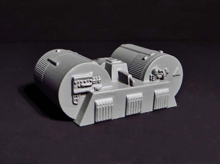 SPACE 2999 TRANSPORTER 1/144 CARGO POD WINCH 3d printed