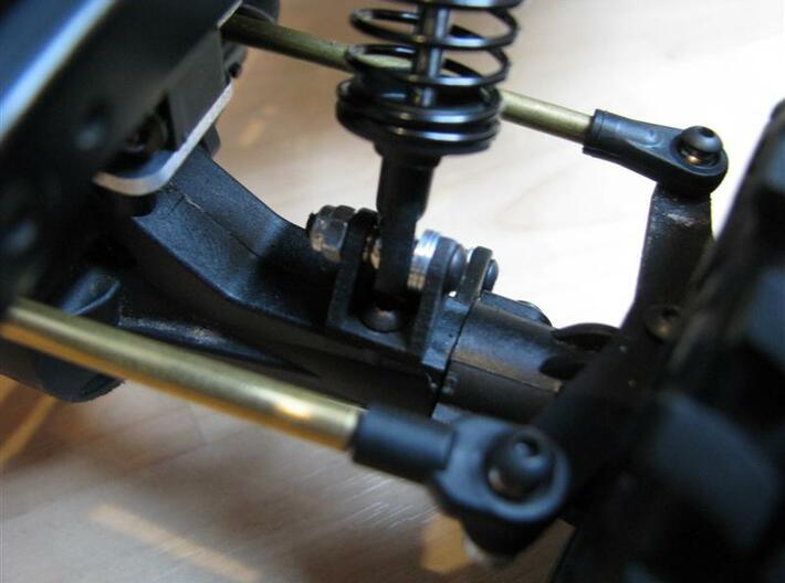 Axial SCX Max-Steering Conversion Kit with 2 shock 3d printed 