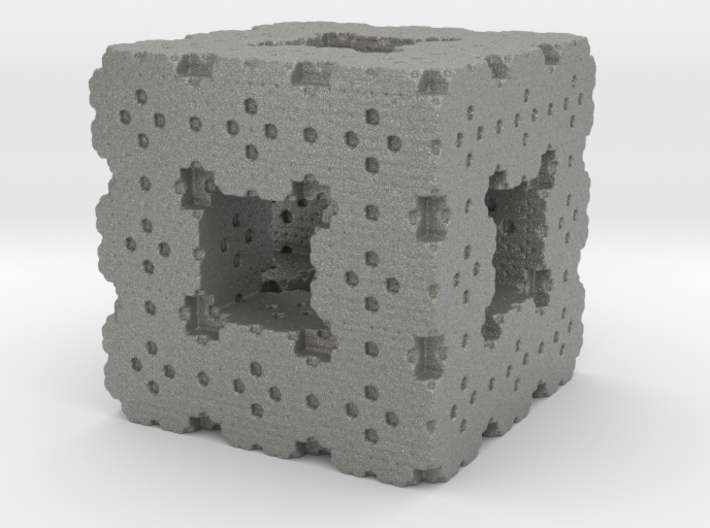 Menger Cube Fractal 3d printed