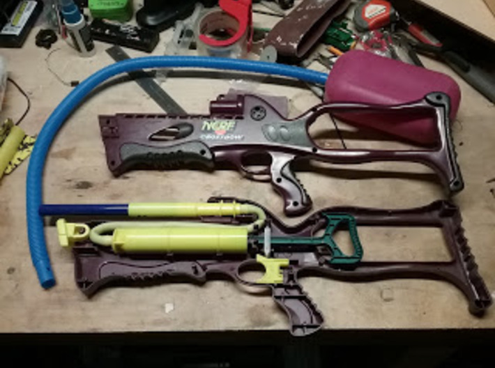 Nerf Crossbow Trigger 3d printed 
