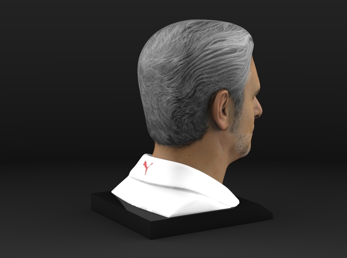 Maurizio 1/4 Head Figure 3d printed 
