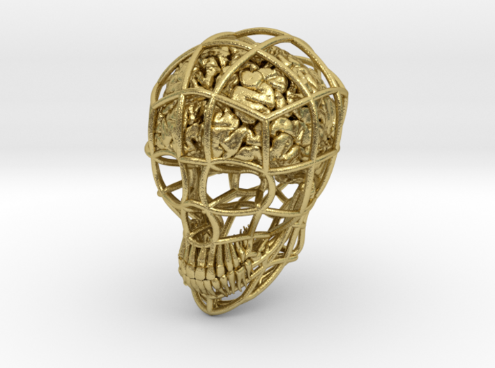 Skull-i ( Brain ) 3d printed