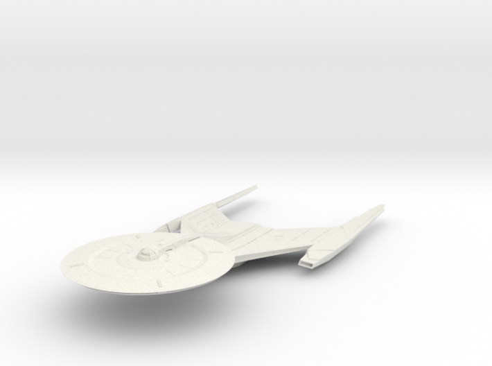 Federation USS Discovery V4 3&quot; long 3d printed