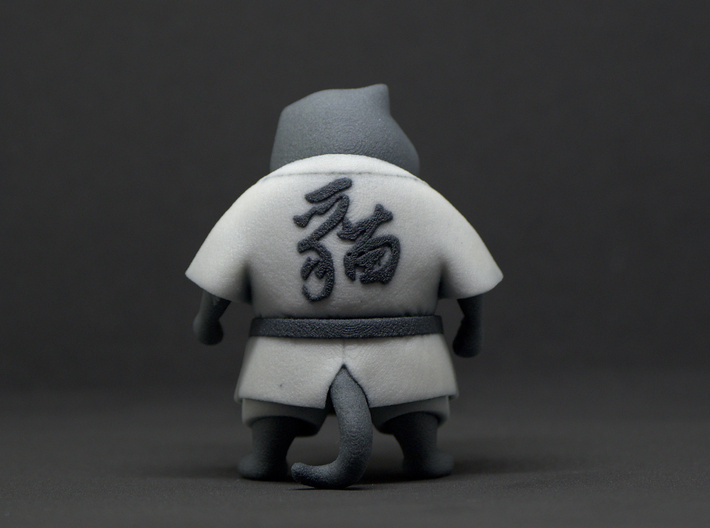 Judo cat 3d printed