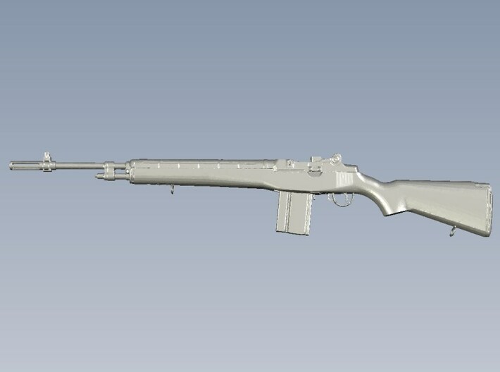 1/24 scale Springfield Armory M-14 rifles x 5 3d printed 