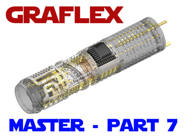 Graflex Master - Part7 - SD Cap 3d printed