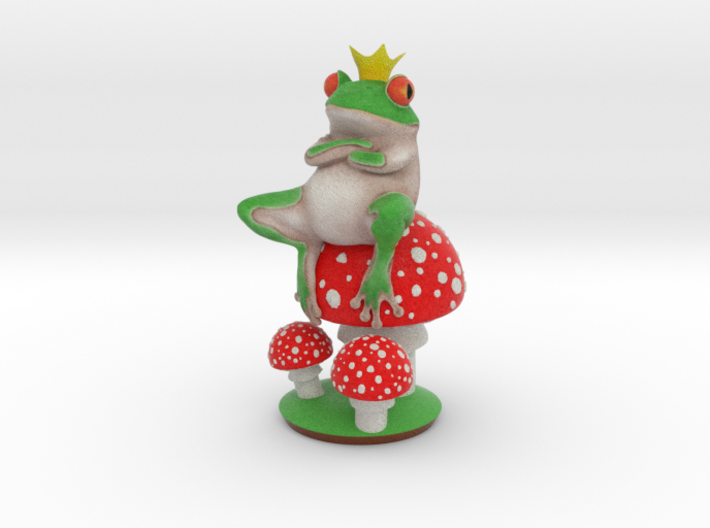 Mr Frog 3d printed