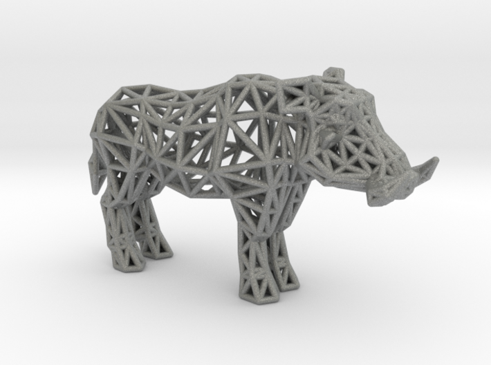 Warthog (adult male) 3d printed