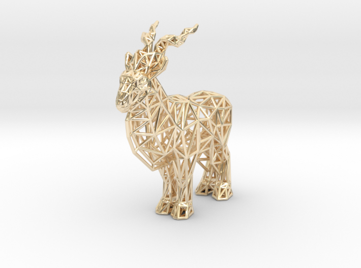 Markhor (adult male) 3d printed
