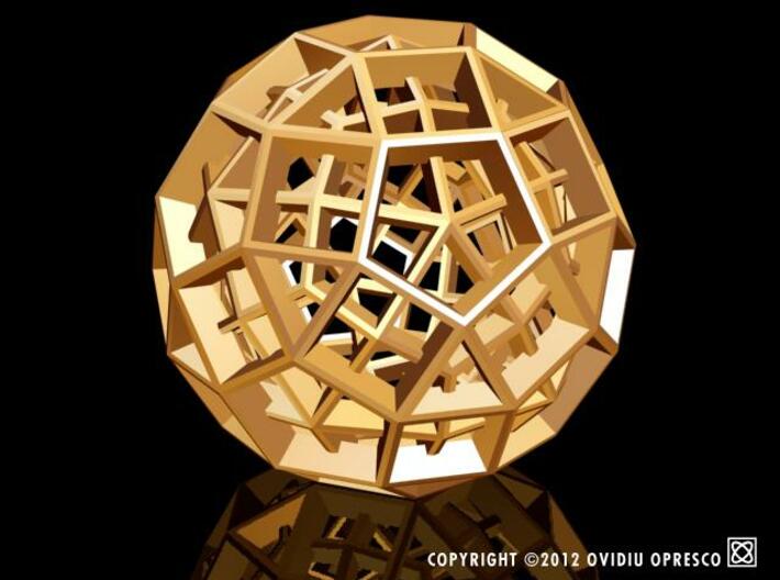 Polyhedral Sculpture #30C 3d printed