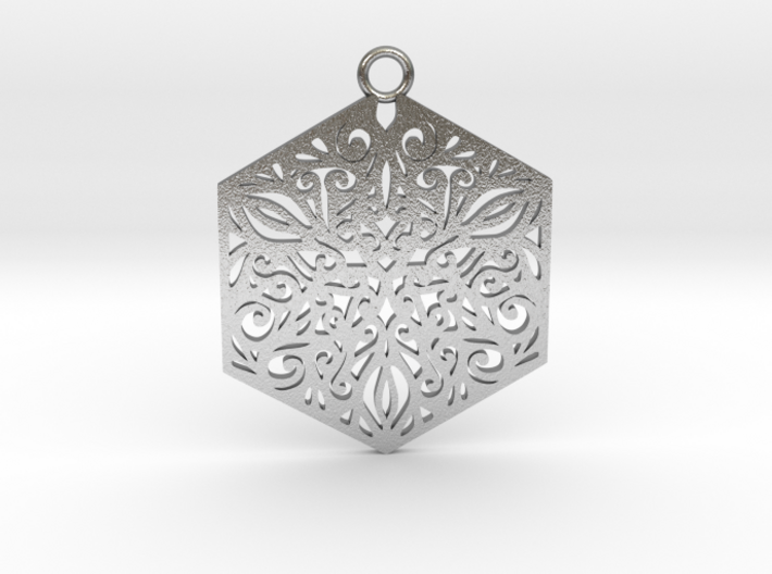 Ornamental pendant 3d printed