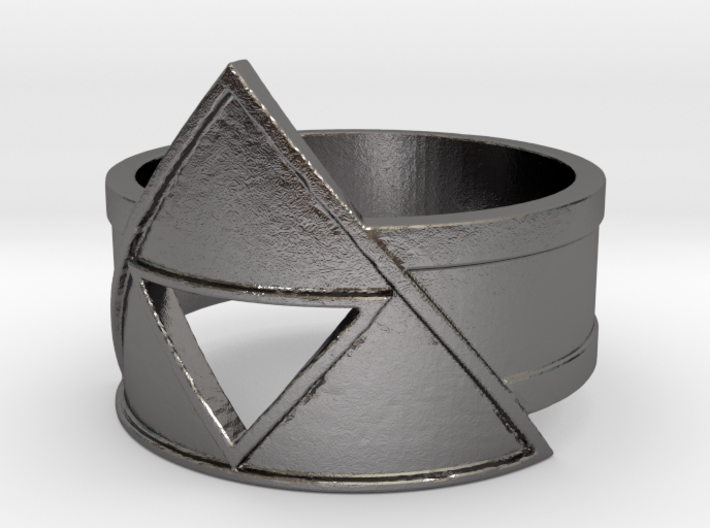 TriForce Ring 3d printed