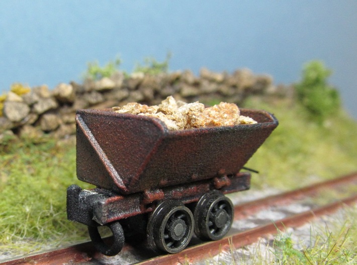 009 Ore Wagons X 3 3d printed 