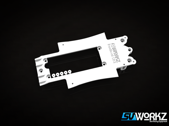 SV Workz - Radical SR3 - Chassis Inline (1:32) 3d printed 