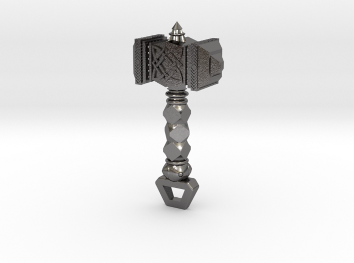 Mjölnir Hammer Pendant 3d printed