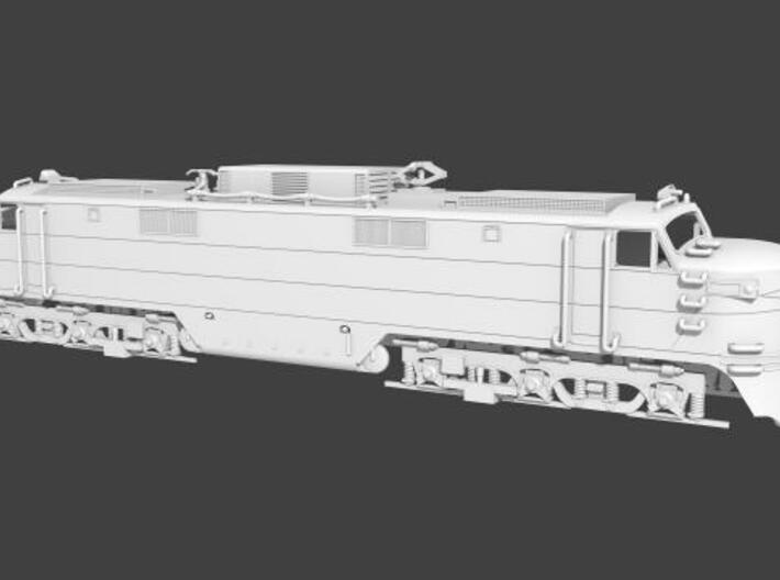 NEP502 N scale EP-5 loco - as built + guides 3d printed 