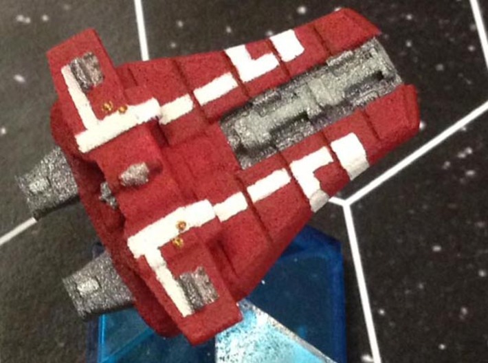 3788 Scale Maesron Destroyer (DD) MGL 3d printed Ship is painted by a fan. Stand not included.