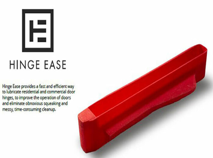 Hinge Ease - External hinge cover for lubrication 3d printed