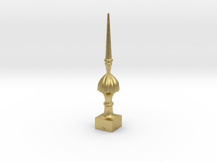 Signal Finial (Victorian Spike) 1:22.5 scale 3d printed