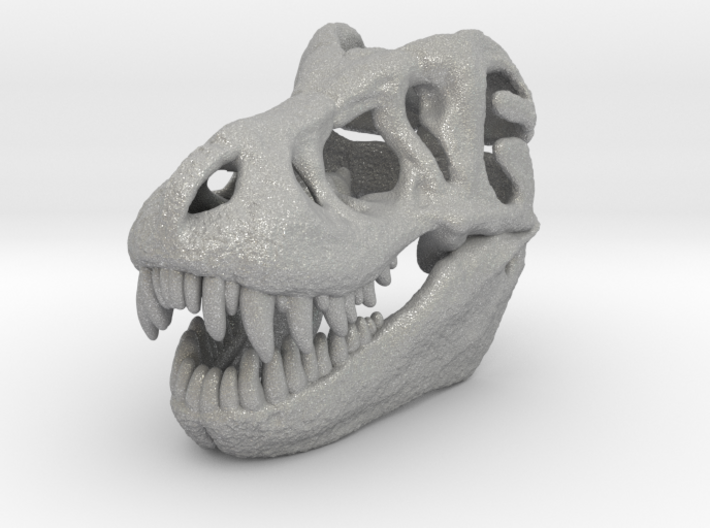 T-Rex Skull 30mm Pendant - Keychain 3d printed