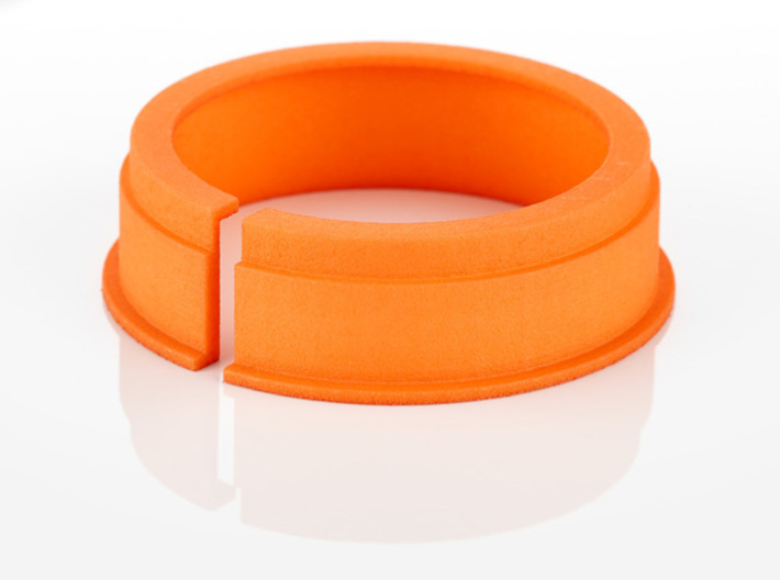Tripod Collar Spacer for Novoflex LEMA and ASTAT N 3d printed Printed in Orange